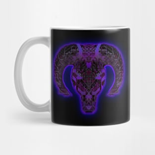 Aries 3c Black Mug